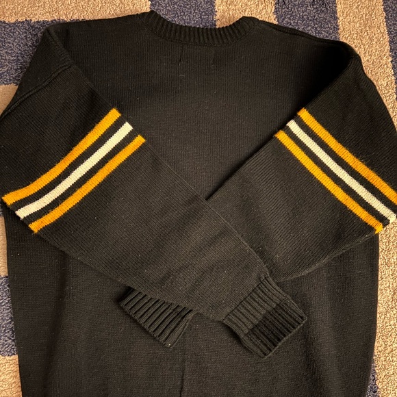 RARE VINTAGE 1980s Pittsburgh Steelers GB Cliff Engle Sweater NFL Football Large - Picture 6 of 9